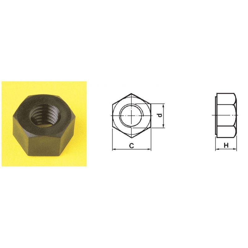 STEAB 5210/16 Nylon Hex Nut...